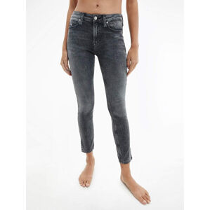 Calvin Klein dámské šedé džíny Ankle - 25/NI (1BZ)
